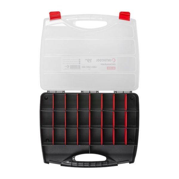 Органайзер 19" 480*380*80 мм INTERTOOL BX-4003