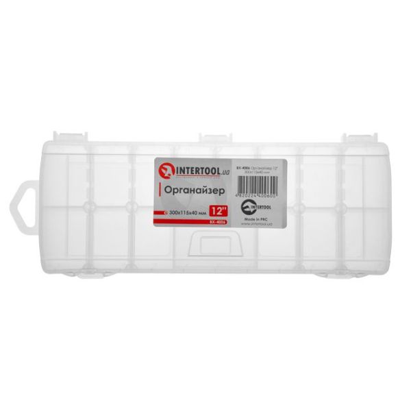 Органайзер 12" 300*115*40 мм INTERTOOL BX-4006