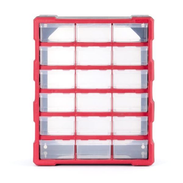 Органайзер 19" 475*380*160 мм, 18 відділень INTERTOOL BX-4019