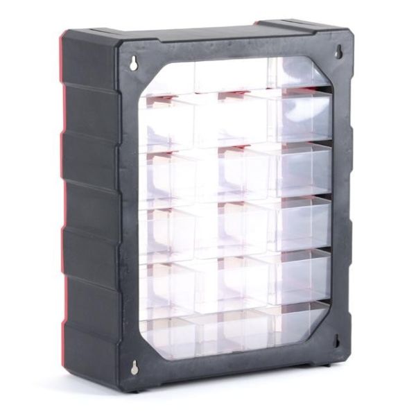 Органайзер 19" 475*380*160 мм, 18 відділень INTERTOOL BX-4019