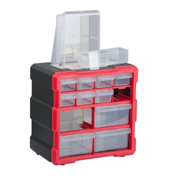 Органайзер 10,5" 265*260*160 мм, 12 відділень INTERTOOL BX-4024