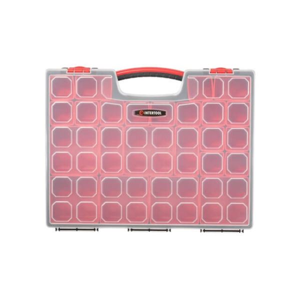 Органайзер 16 ", 24 лотка, 415*330*60 мм INTERTOOL BX-4033