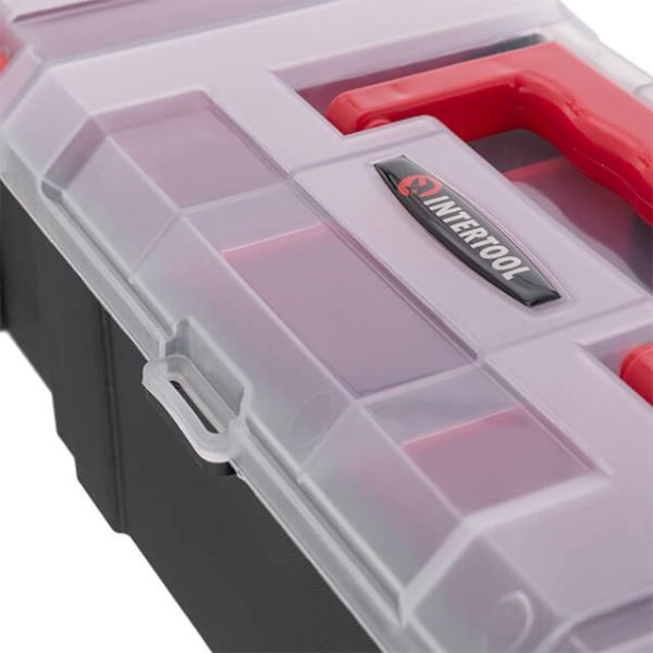 Органайзер 18", 7 комірок, 6 знімних перегородок, 460*165*122 мм INTERTOOL BX-4043