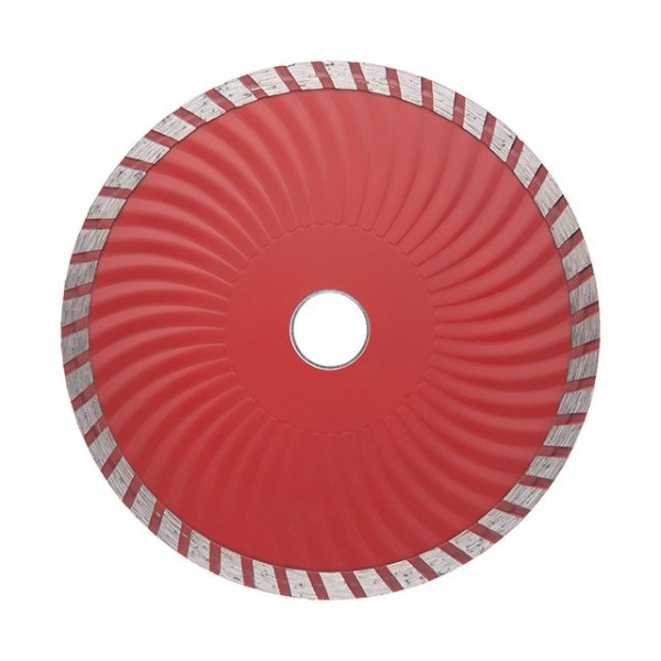Диск відрізний по каменю TURBO алмазний, 150мм, 22-24%, Проф INTERTOOL CT-2008