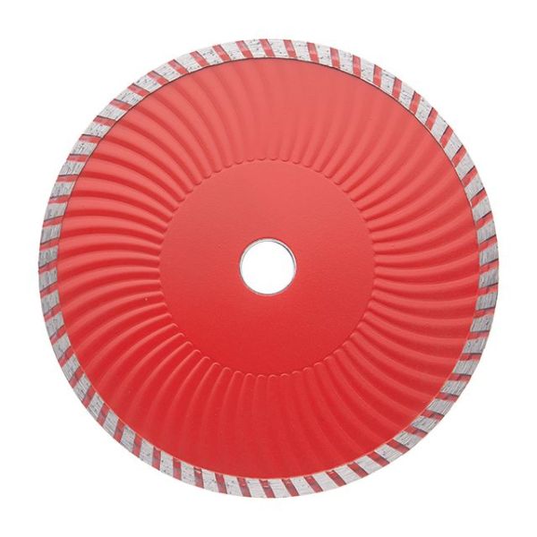 Диск відрізний по каменю TURBO алмазний, 180мм, 22-24%, Проф INTERTOOL CT-2009