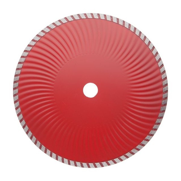 Диск відрізний по каменю TURBO алмазний, 230мм, 22-24%, Проф INTERTOOL CT-2010