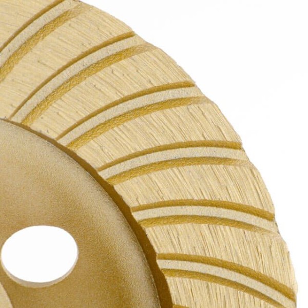 Фреза шліфувальна торцева алмазна Turbo 115 x 22.2мм INTERTOOL CT-6215