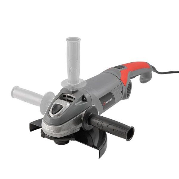 Шліфмашина кутова, 2400 Вт, діаметр диска 230 мм, 6500 об/хв., плавный пуск, поворотна ручка INTERTOOL DT-0295