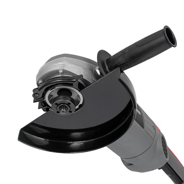 Шліфмашина кутова, 2400 Вт, діаметр диска 230 мм, 6500 об/хв., плавный пуск, поворотна ручка INTERTOOL DT-0295