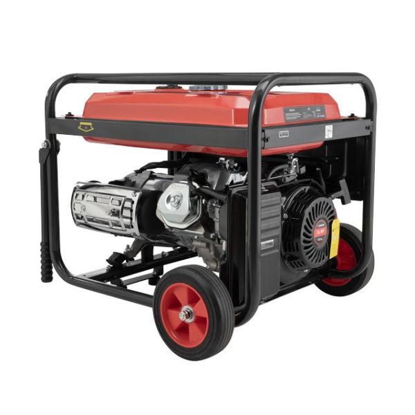 Генератор бензиновий 7/7,5 кВт, 380/220 В, 25 л, електро+ручний старт, мідна обмотка, STORM INTERTOOL DT-1176