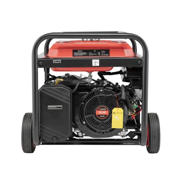 Генератор бензиновий 8/8,5 кВт, 380/220 В, 25 л, електро+ручний старт, мідна обмотка, STORM INTERTOOL DT-1186