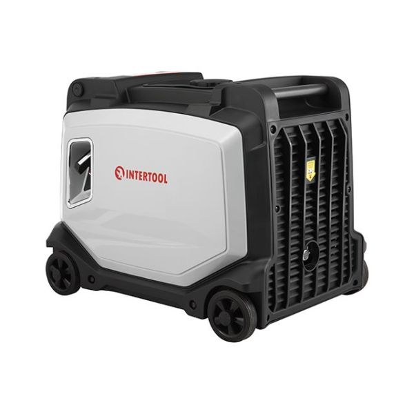 Генератор бензиновий інверторний 3/3,3 кВт, 220 В, 11 л, ручний старт, мідна обмотка, STORM INTERTOOL DT-1333