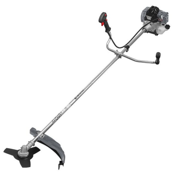 Мотокоса 1.7 кВт, 43 см³, котушка, 3-х лопатевий ніж, плечовий ремінь (комплект з двох частин вал + двигун) INTERTOOL DT-2231