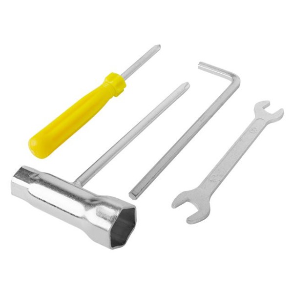 Мотокоса 1.7 кВт, 43 см³, котушка, 3-х лопатевий ніж, плечовий ремінь (комплект з двох частин вал + двигун) INTERTOOL DT-2231