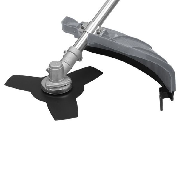 Мотокоса 1.7 кВт, 43 см³, котушка, 3-х лопатевий ніж, плечовий ремінь (комплект з двох частин вал + двигун) INTERTOOL DT-2231