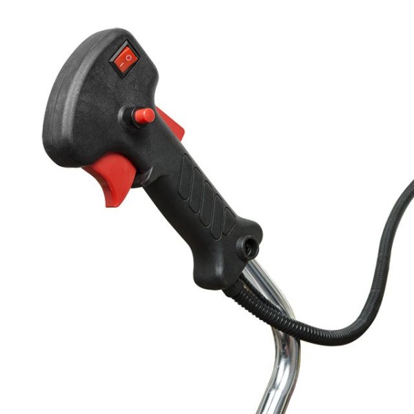 Мотокоса 1.7 кВт, 43 см³, котушка, 3-х лопатевий ніж, плечовий ремінь (комплект з двох частин вал + двигун) INTERTOOL DT-2231