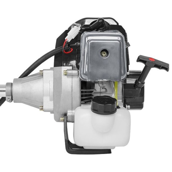 Мотокоса 1.7 кВт, 43 см³, котушка, 3-х лопатевий ніж, плечовий ремінь (комплект з двох частин вал + двигун) INTERTOOL DT-2231