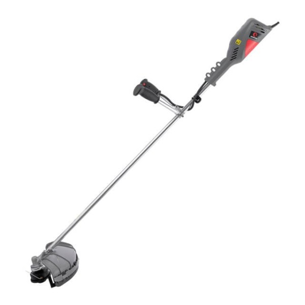 Тример електричний, 1400 Вт, 230 В, ~50 Гц, 7500 об/хв., плавний пуск, діаметр обертання диска/волосіні 255/420 мм, котушка INTERTOOL DT-2248