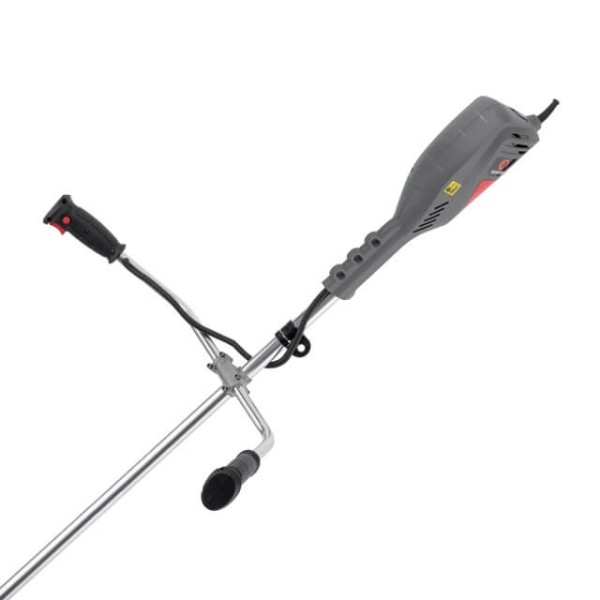 Тример електричний, 1400 Вт, 230 В, ~50 Гц, 7500 об/хв., плавний пуск, діаметр обертання диска/волосіні 255/420 мм, котушка INTERTOOL DT-2248