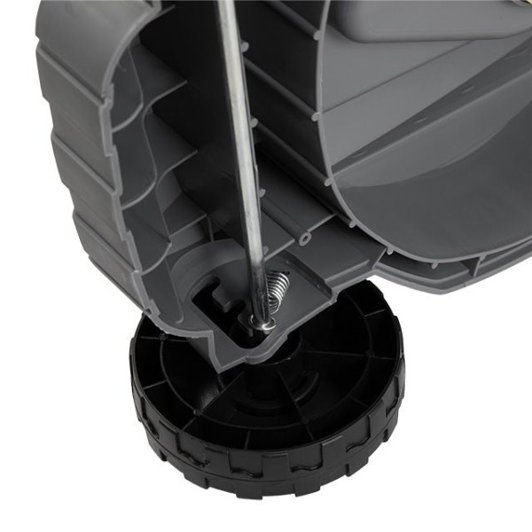 Газонокосарка електрична 1.2 кВт, 230 В~50 Гц, 3300 об/хв, ширина захвату 320 мм, висота зрізу 27/45/52 мм, контейнер 30 літрів INTERTOOL DT-2260