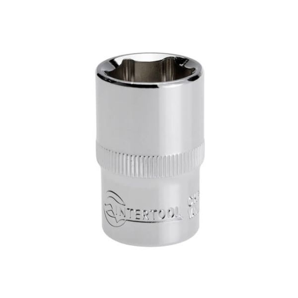 Головка шестигранна STORM 1/2", 17 мм, Cr-V INTERTOOL ET-0017