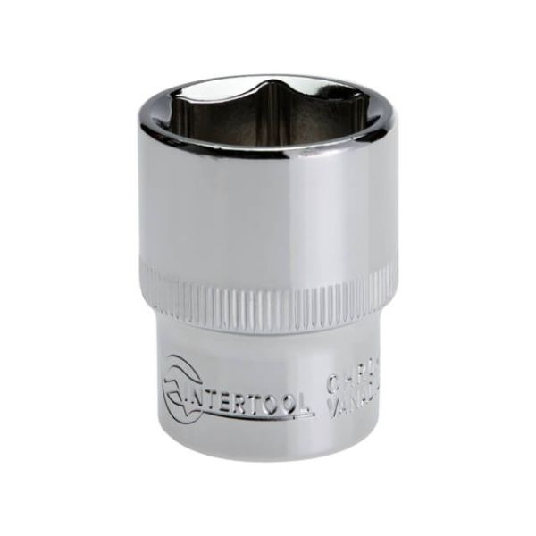 Головка шестигранна STORM 1/2", 23 мм, Cr-V INTERTOOL ET-0023