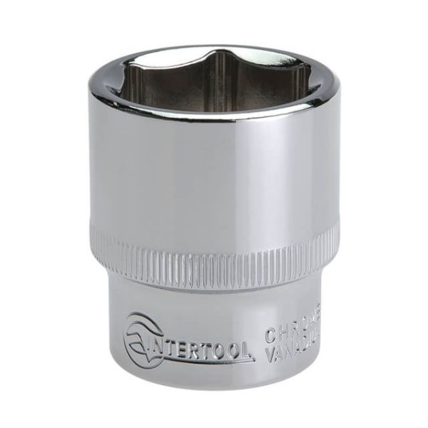 Головка шестигранна STORM 1/2", 26 мм, Cr-V INTERTOOL ET-0026