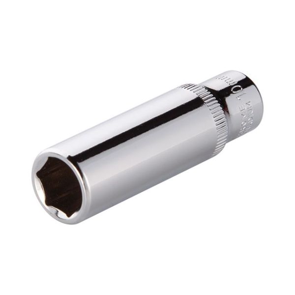 Головка шестигранна подовжена STORM 1/4", 10 мм, Cr-V INTERTOOL ET-0460