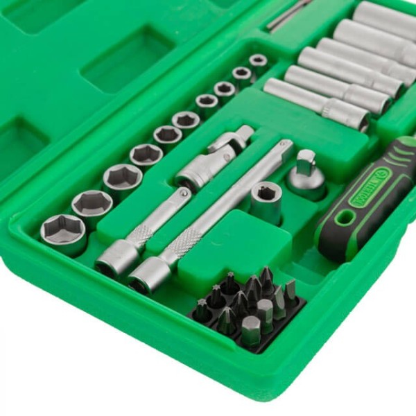 Набір інструментів 36 од., 1/4