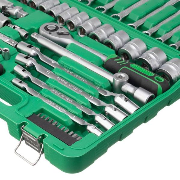 Набір інструментів 1/2", 1/4", 77 од. INTERTOOL ET-6077SP