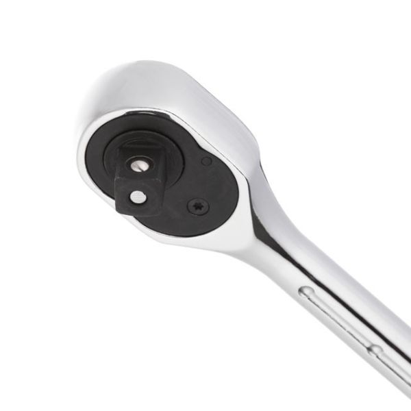 Рукоятка з храповим механізмом телескопічна STORM, 72 зуба 1/2", Cr-V INTERTOOL ET-8006