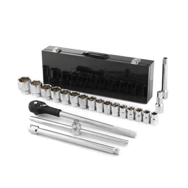 Набір інструментів 21 од., STORM, 3/4", Cr-V INTERTOOL ET-8321