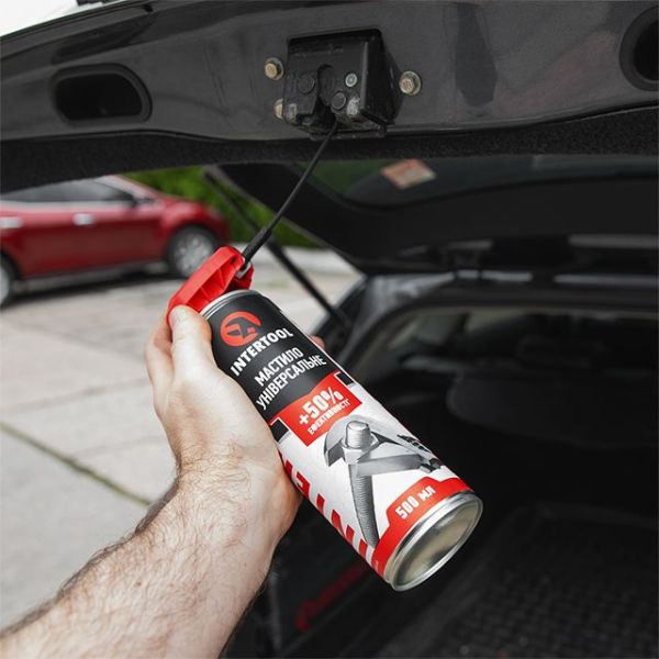 Мастило універсальне Prof, аерозоль 500 мл INTERTOOL FS-4000