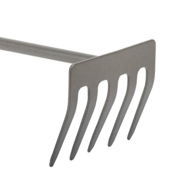 Граблі садові 245 мм * 118 мм з комбінованою рукояткою INTERTOOL FT-0032