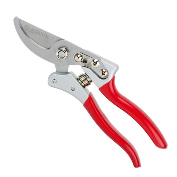 Секатор Prof 200 мм, SK5, алюмінієві ручки INTERTOOL FT-1014