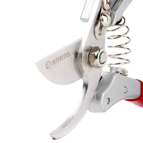 Секатор Prof 200 мм, SK5, алюмінієві ручки INTERTOOL FT-1014