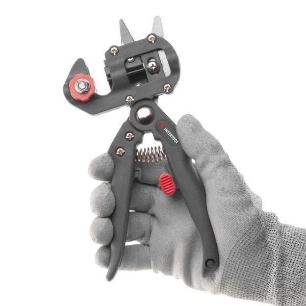 Секатор для щеплення 200мм, Carbon INTERTOOL FT-1020