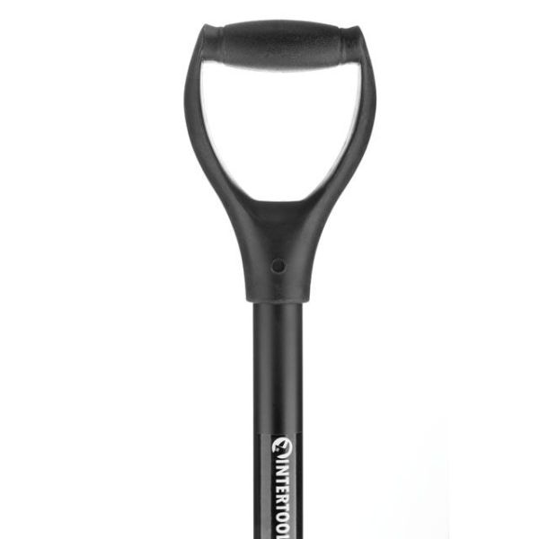 Лопата штикова, металева ручка, 198*288*1200 мм INTERTOOL FT-2011