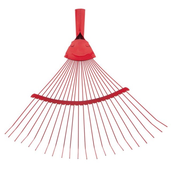 Граблі віялові посилені, 22 круглих прутки INTERTOOL FT-3003