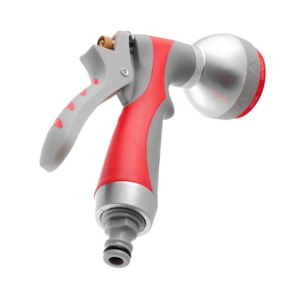 Пістолет-розпилювач для поливу 7-ми функціональний (центральний, туман, душ, кутовий, повний, конічний, плаский). LUXURY INTERTOOL GE-0008