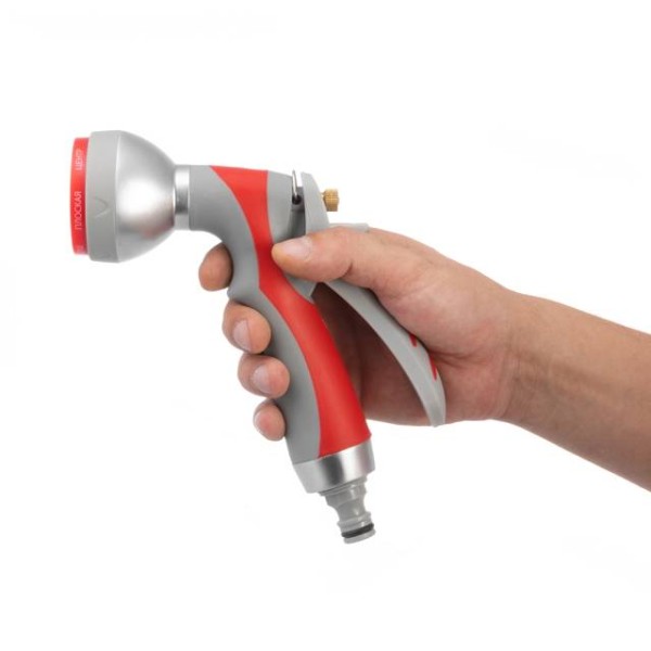 Пістолет-розпилювач для поливу 7-ми функціональний (центральний, туман, душ, кутовий, повний, конічний, плаский). LUXURY INTERTOOL GE-0008