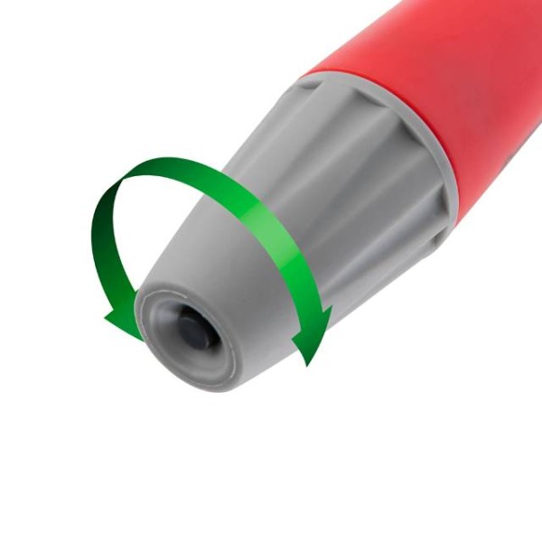 Пістолет-розпилювач для поливу з плавним регулюванням потоку води. ABS, PP, TPR, BRASS INTERTOOL GE-0015