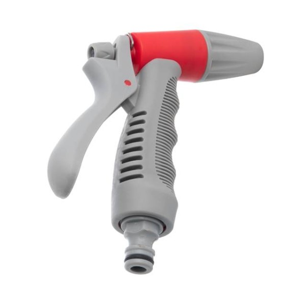 Пістолет-розпилювач для поливу з плавним регулюванням потоку води. ABS, PP, TPR, BRASS INTERTOOL GE-0015