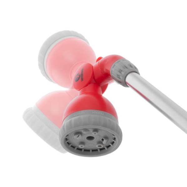 Пістолет-розпилювач для поливу на штанзі 90 см 9-функціональний (центральний, туман, душ, повний, кутовий, злива, плаский, струмінь, коло) ABS, PP,TPR INTERTOOL GE-0041