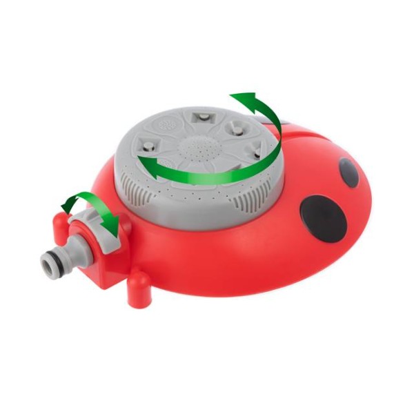 Дощувальний пристрій восьмипозиційний на базі 