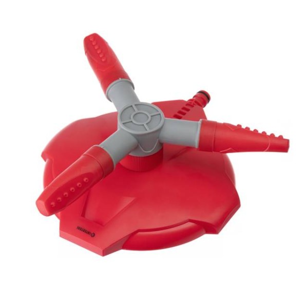 Дощувальний пристрій круговий з трьома розпилювачами з головкою що обертається на базі INTERTOOL GE-0075