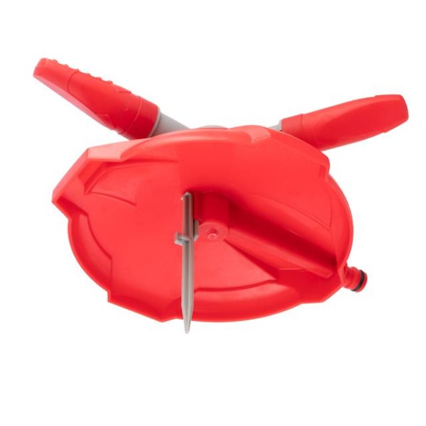 Дощувальний пристрій круговий з трьома розпилювачами з головкою що обертається на базі INTERTOOL GE-0075