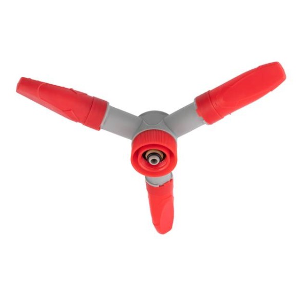 Дощувальний пристрій круговий з трьома розпилювачами з головкою що обертається на базі INTERTOOL GE-0075