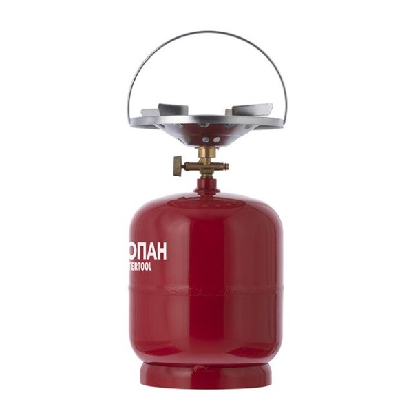 Комплект газовий кемпінговий 8 л. INTERTOOL GS-0008