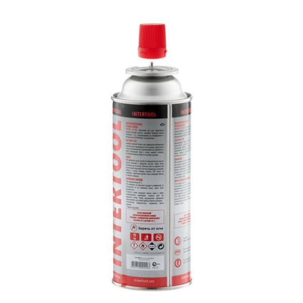 Цанговий газовий балон 220 г INTERTOOL GS-0022